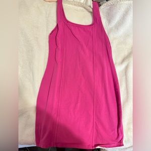 pink dress